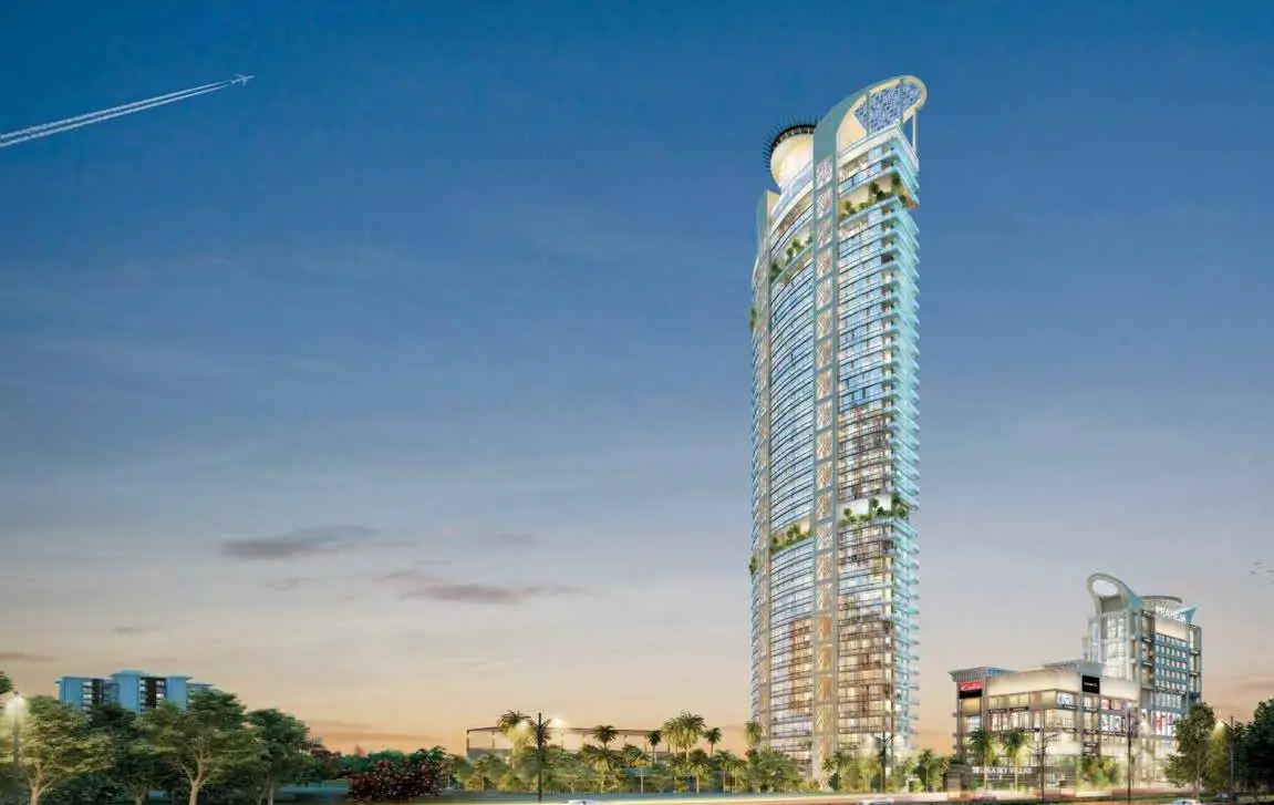 Tallest residential tower in Delhi – The Leela Sky Villas exterior view