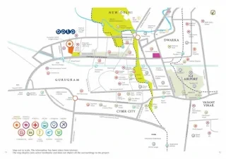 BPTP Amstoria Verti Greens Location Map Sector 102 Gurgaon