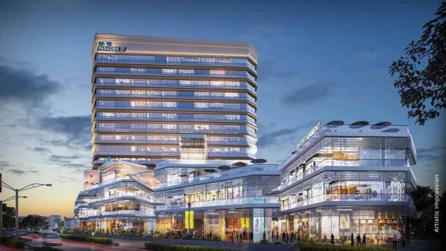 Serviced loft apartments and modern retail concept at M3M Paragon 57