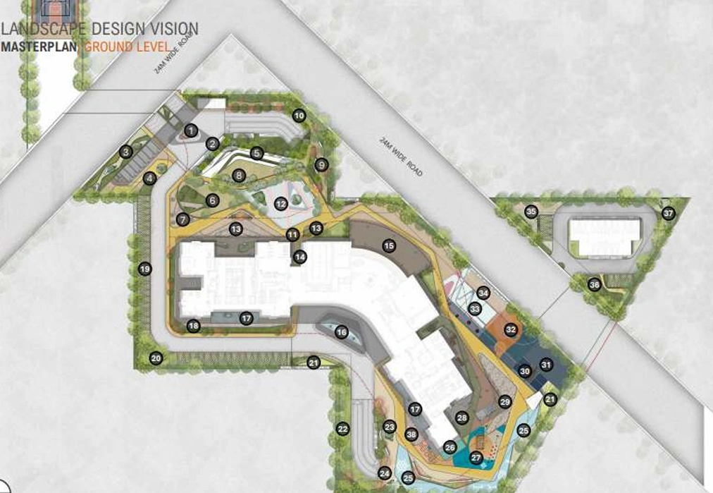 HCBS Twin Horizon 4BHK and 4BHK XL Apartment Layouts
