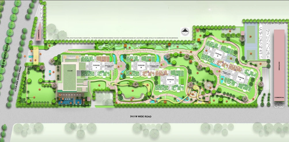 4 BHK Luxury Apartments in Sector 70 Gurgaon – Tulip Crimson