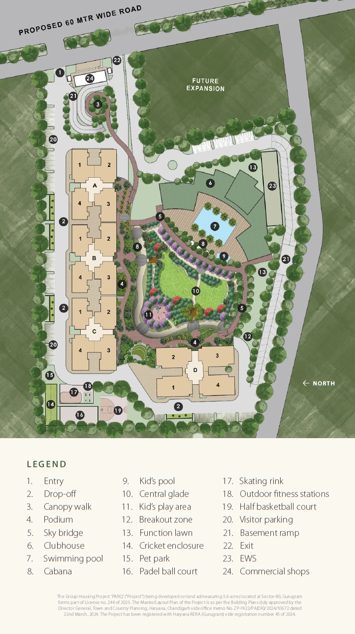 Conscient Parq master plan