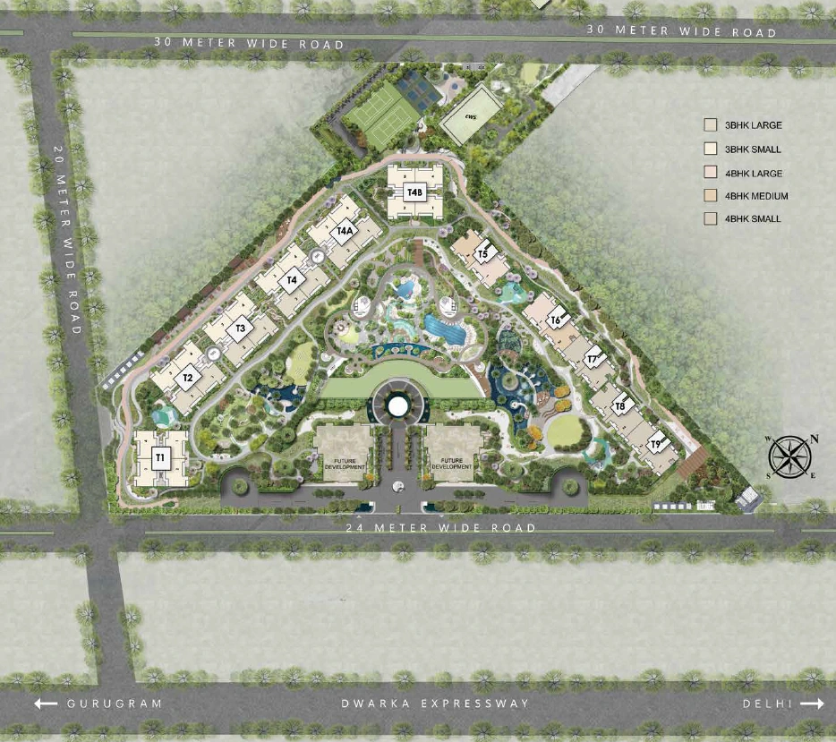 The Westin Residences Sector 103 Gurugram master plan