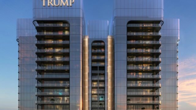 Trump Residences Gurgaon iconic twin towers modern glass façade in Sector 69 skyline
