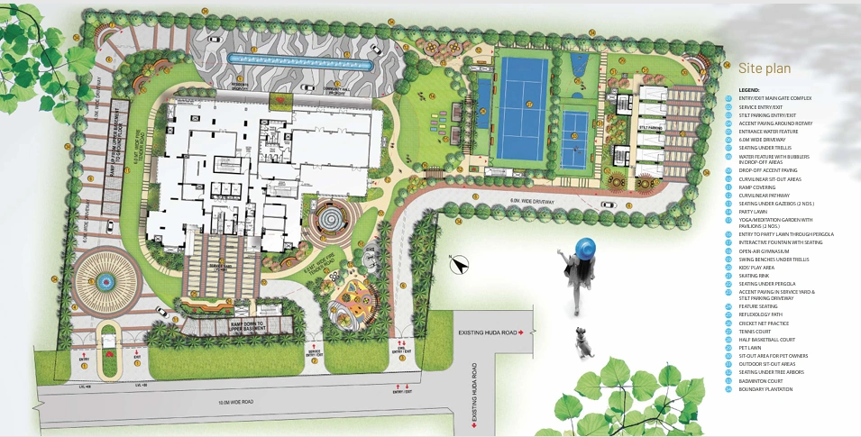 Alpha Corp Sky1 Sector 15 Gurugram master plan