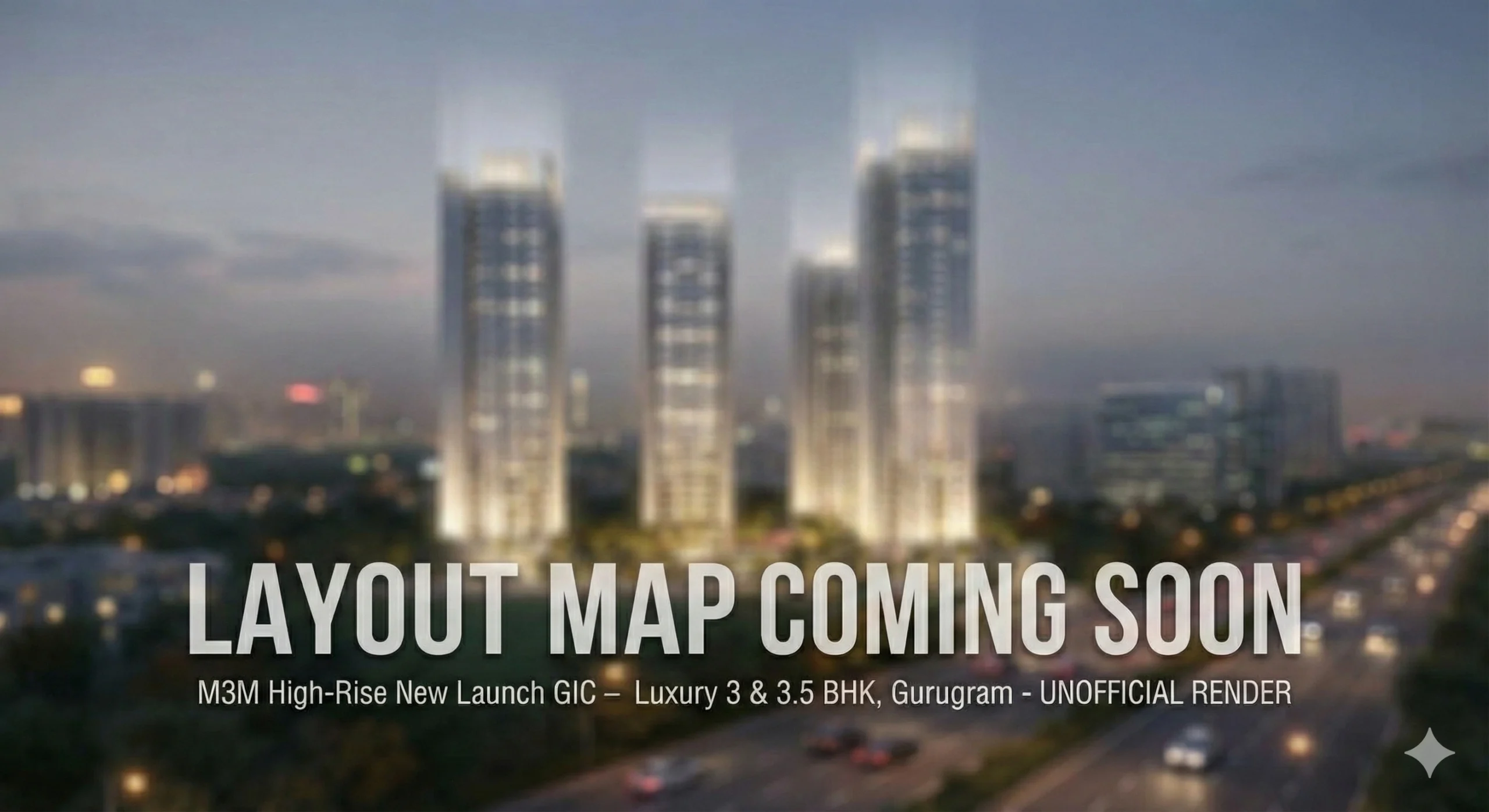 M3M High-Rise Residences GIC Layout Plan