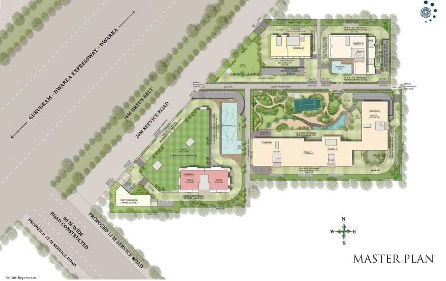 Central Park Sector 104 Gurgaon – 3 & 4 BHK Residences